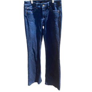 White House Black Market flare leg jeans 4R